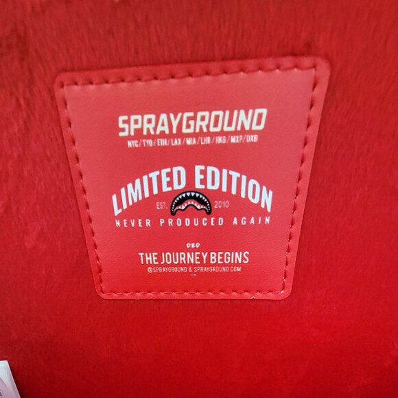 Sprayground THE CHATURANGA SHARK 1900 BACKPACK RARE - Picture 12 of 16